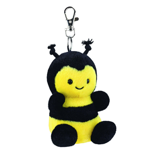 Llavero de peluche Abeja Palm Pals AURORA amarillo y negro - 2