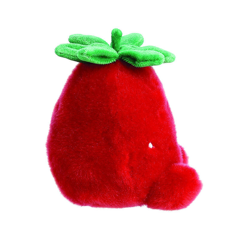 Peluche Fresa Palm Pals AURORA rojo con hojas verdes - 3