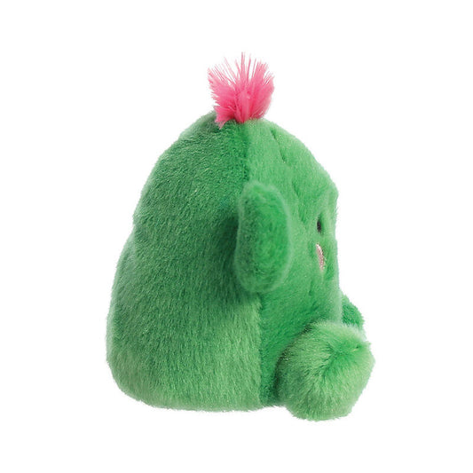 Peluche Cactus Palm Pals verde con penacho rosa - 3