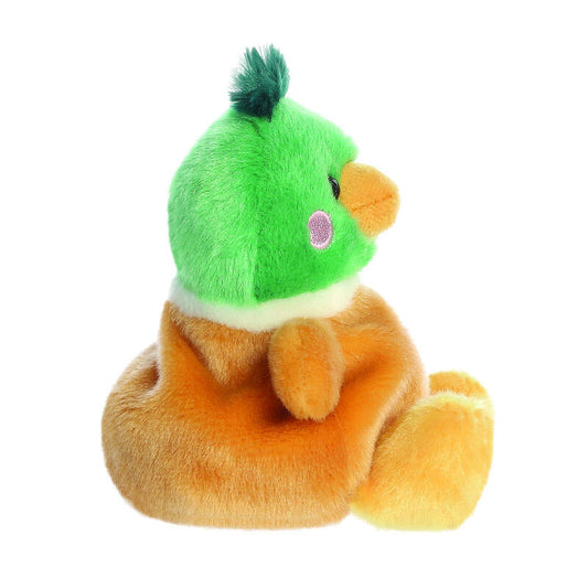 Peluche Pato Palm Pals de AURORA con cabeza verde y patas amarillas - 3