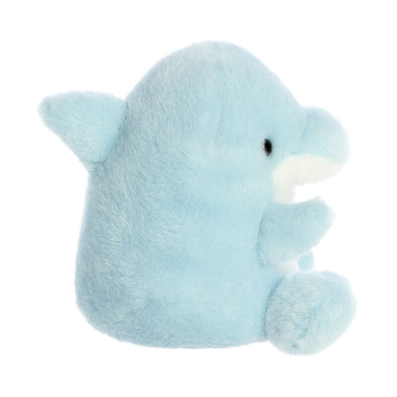 Peluche Delfín Palm Pals azul claro con vientre blanco - 2