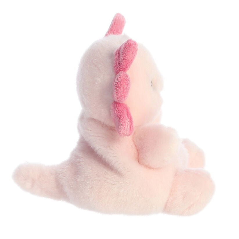 Peluche Ajolote Palm Pals AURORA rosa de 13 cm - 3
