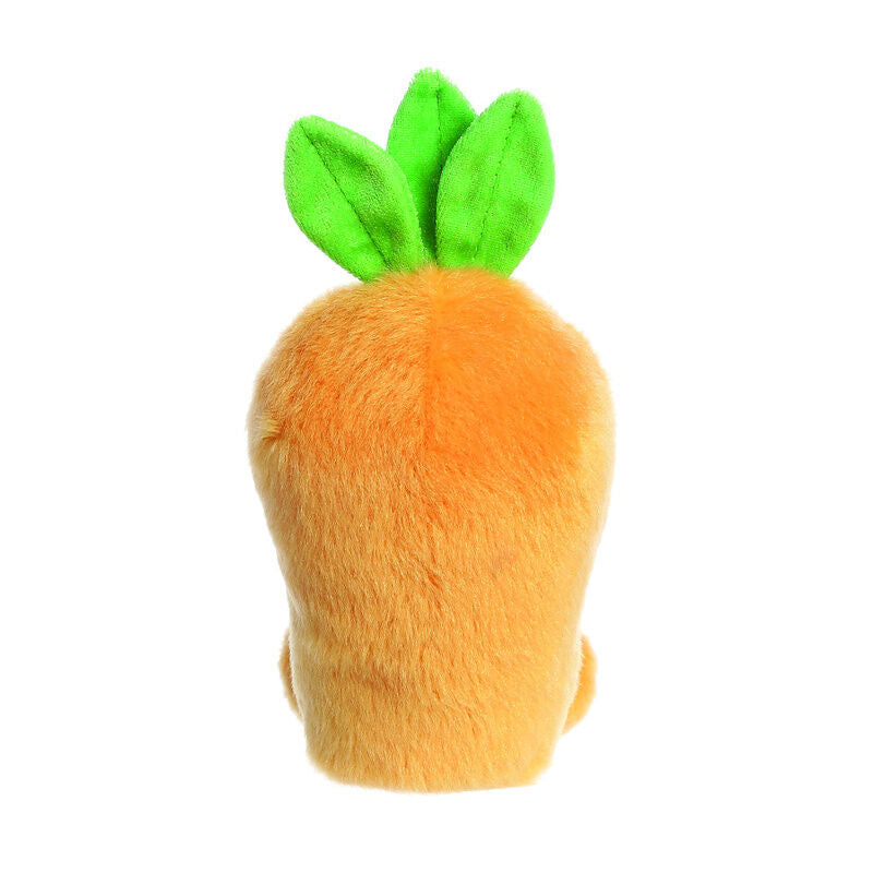 Peluche Zanahoria Palm Pals AURORA con hojas verdes - 4