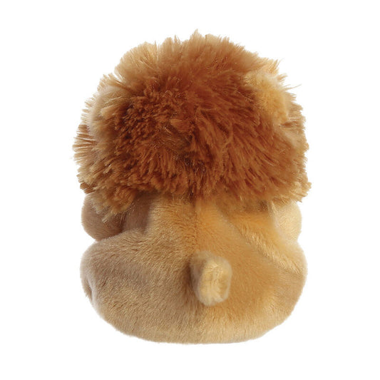 Peluche León AURORA Palm Pals sentado con melena marrón dorada - 4