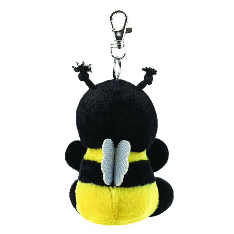 Llavero de peluche Abeja Palm Pals AURORA amarillo y negro - 4