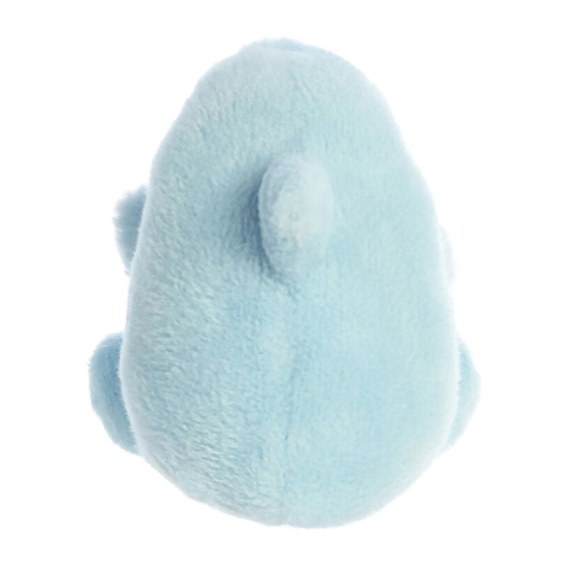 Peluche Delfín Palm Pals azul claro con vientre blanco - 4