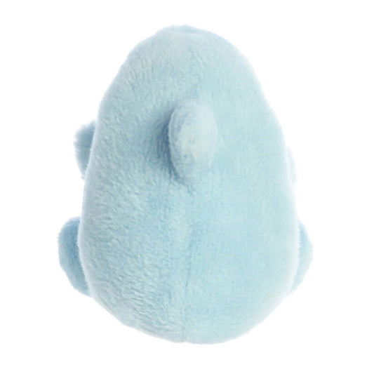 Peluche Delfín Palm Pals azul claro con vientre blanco - 4
