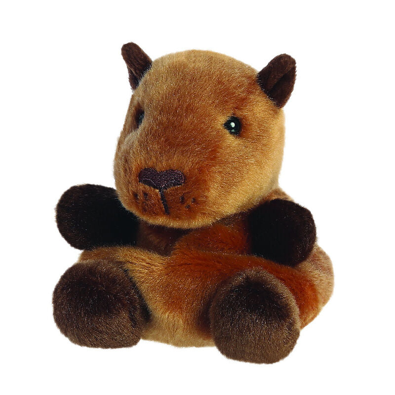Peluche Capibara Palm Pals AURORA de 13 cm en tonos marrones - 5