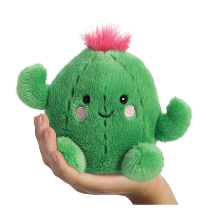 Peluche Cactus Palm Pals verde con penacho rosa - 6