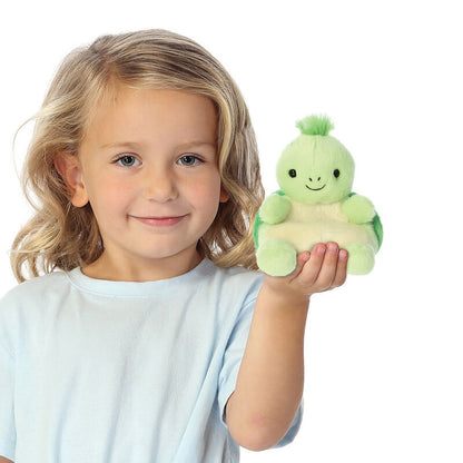 Peluche de tortuga AURORA Palm Pals verde de 13 cm - 6