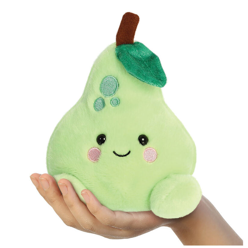 Peluche Palm Pals con forma de pera verde y rostro bordado - 7