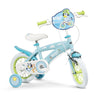 Bicicleta infantil Bluey TOIMSA de 12 pulgadas con ruedines