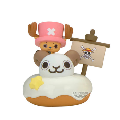 Figura Paldolce de Tony Tony Chopper de One Piece con sombrero rosa