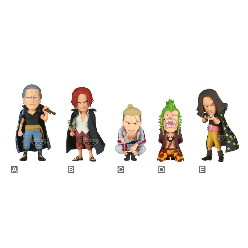 Figuras World Collectable de One Piece Red Hair Pirates vs Bartolomeo