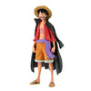 Figura de Monkey D. Luffy de One Piece con sombrero de paja y capa negra