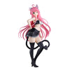 Figura de Lala Satalin Nyarls de To LOVEru Darkness con cabello rosa y cola negra