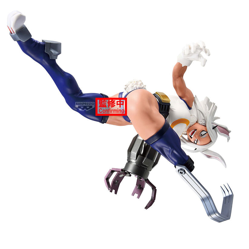 Figura de Mirko de My Hero Academia en pose de acción