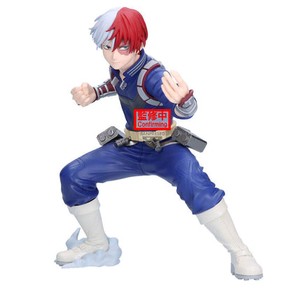 Figura Grandista de Shoto Todoroki de My Hero Academia en pose de combate