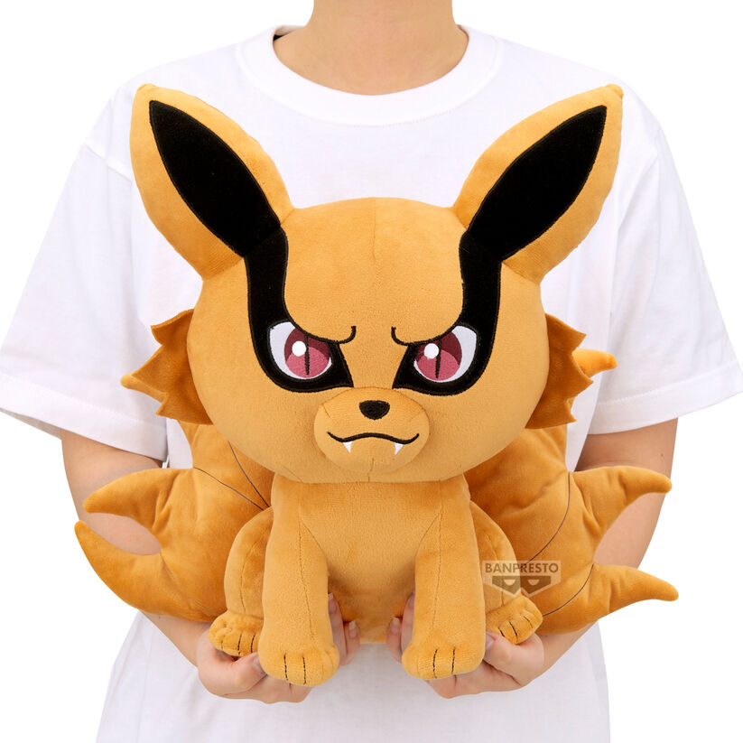 Peluche naranja de Kurama de Naruto Shippuden con varias colas - 2