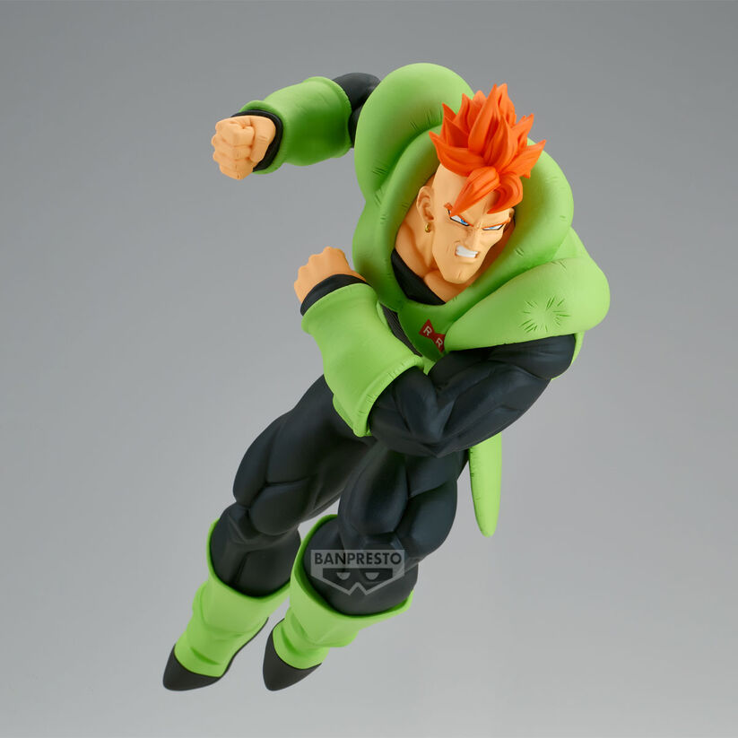 Figura de Android 16 de Dragon Ball Z en pose dinámica - 2