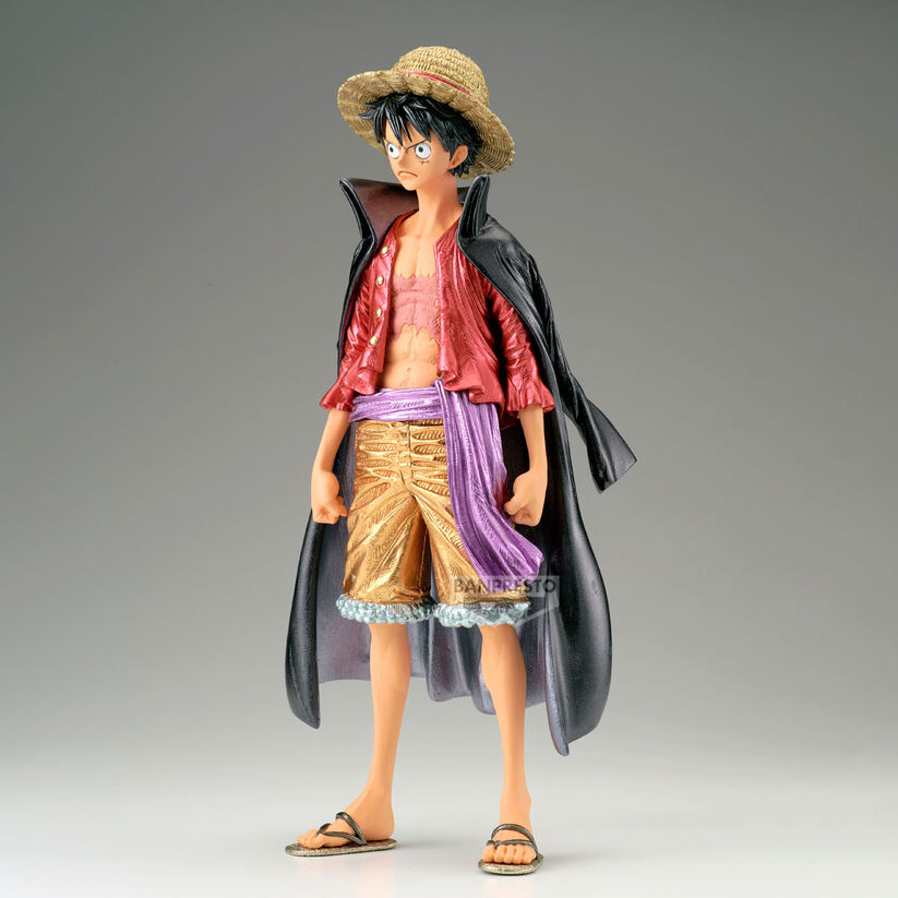 Figura de Monkey D. Luffy de One Piece The Metallic Premium - 3