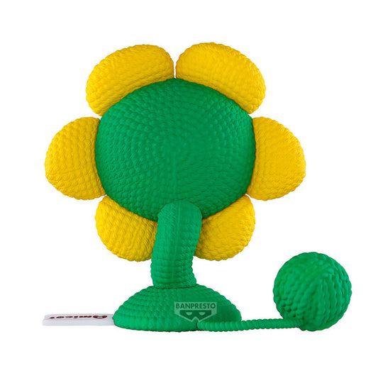 Peluche de Flowey de Undertale con flor amarilla y tallo verde - 3