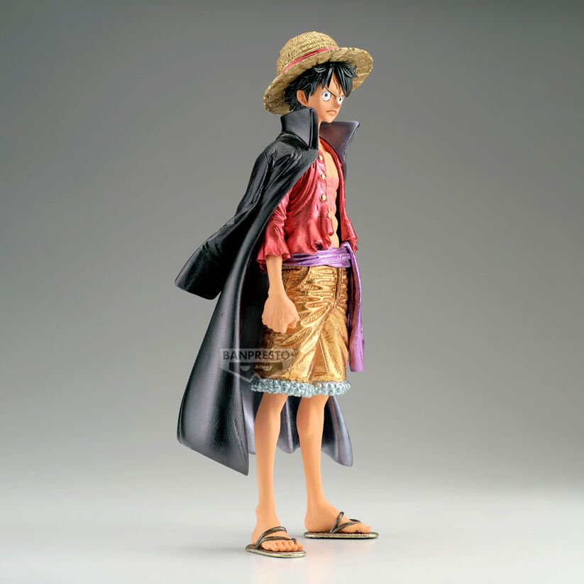 Figura de Monkey D. Luffy de One Piece The Metallic Premium - 4