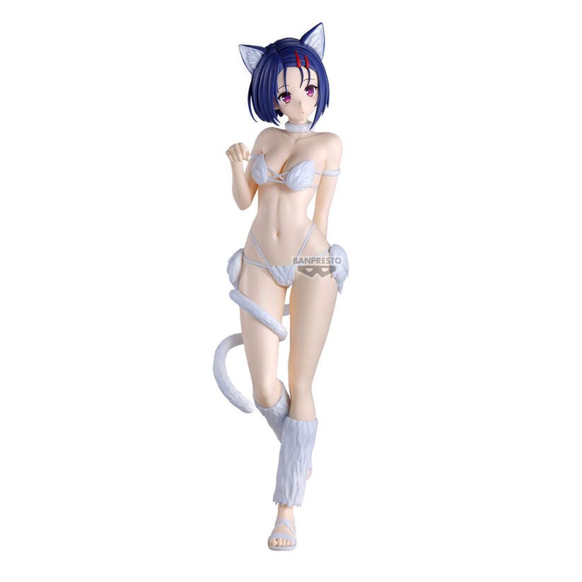 Figura de Haruna Sairenji de To LOVEru Darkness con diseño felino - 4