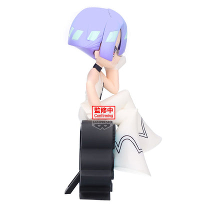 Figura BANPRESTO de New Panty & Stocking con cabello morado y base decorativa - 4