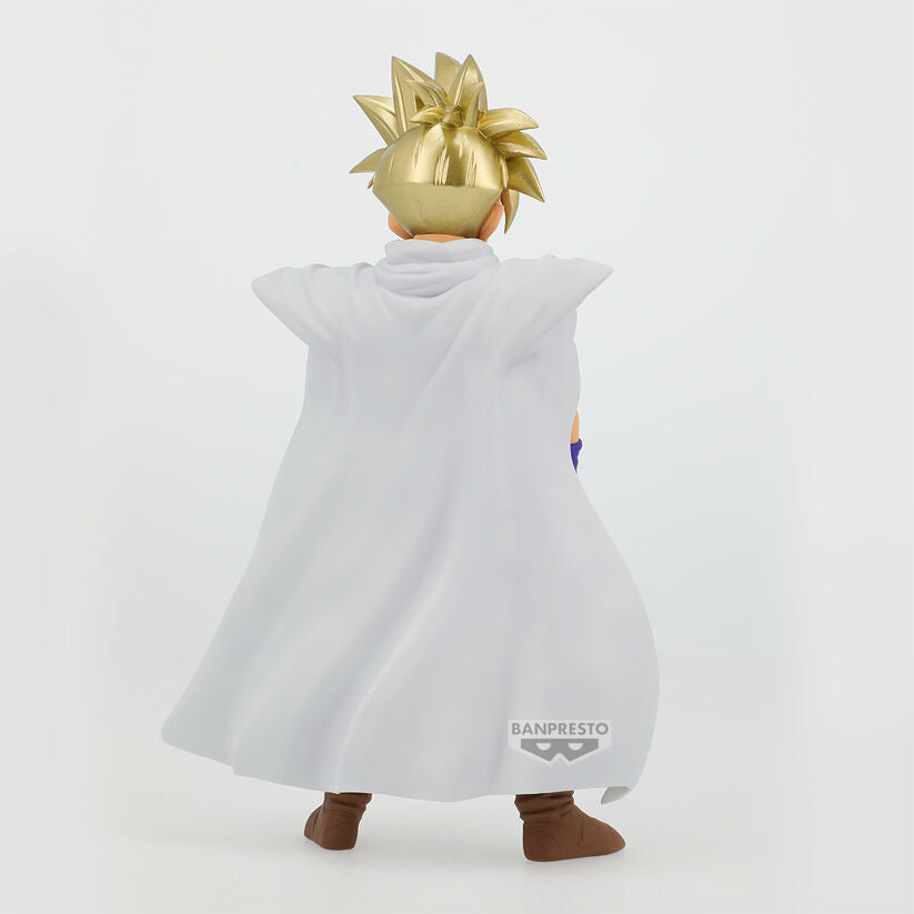 Figura de Son Gohan Super Saiyan con capa blanca y traje morado - 5