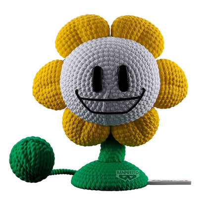 Peluche de Flowey de Undertale con flor amarilla y tallo verde - 5