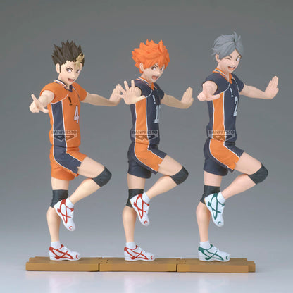 Figura de Yu Nishinoya de Haikyu!! con uniforme naranja y negro - 6