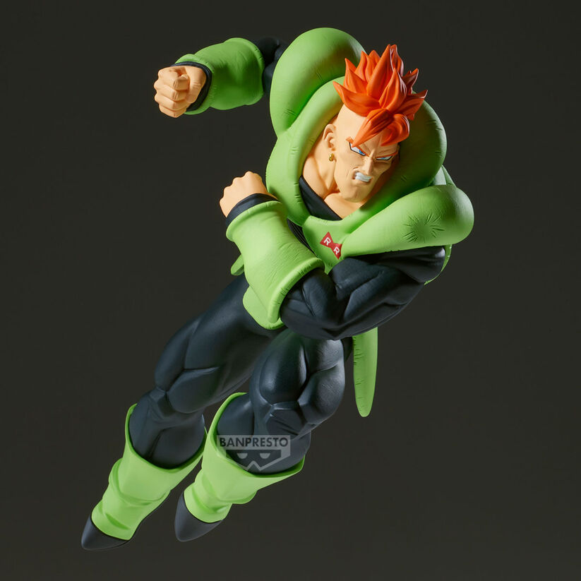 Figura de Android 16 de Dragon Ball Z en pose dinámica - 5