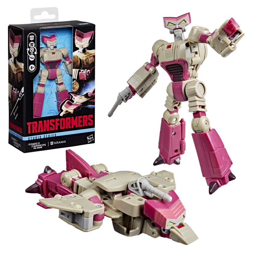 Figura articulada Kranix de Transformers en dos configuraciones