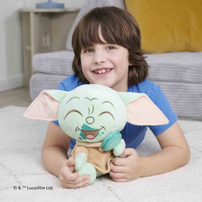 Peluche Grogu Macaroon de Star Wars con macaron turquesa - 7