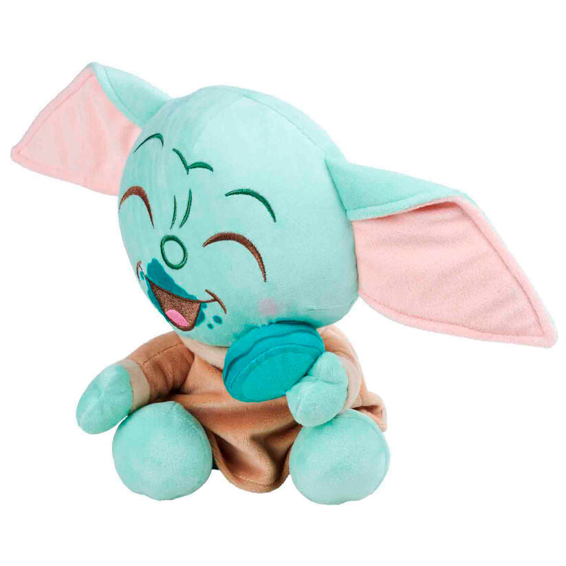 Peluche Grogu Macaroon de Star Wars con macaron turquesa - 2