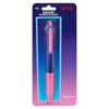 Blíster SAFTA Kpop Demon Hunters con bolígrafo rosa y negro