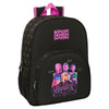Mochila negra y rosa Kpop Demon Hunters SAFTA de 42 cm