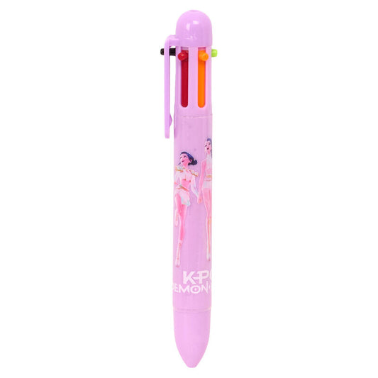 Set de diario rosa con candado y bolígrafo de 10 colores Kpop Demon Hunters - 2