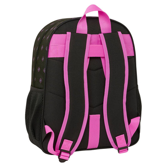 Mochila negra Kpop Demon Hunters SAFTA con estampado frontal - 2
