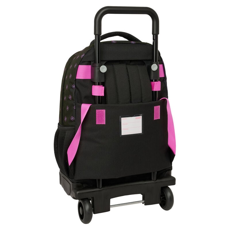 Trolley mochila negro KPOP Demon Hunters SAFTA con ruedas y asa extraíble - 2