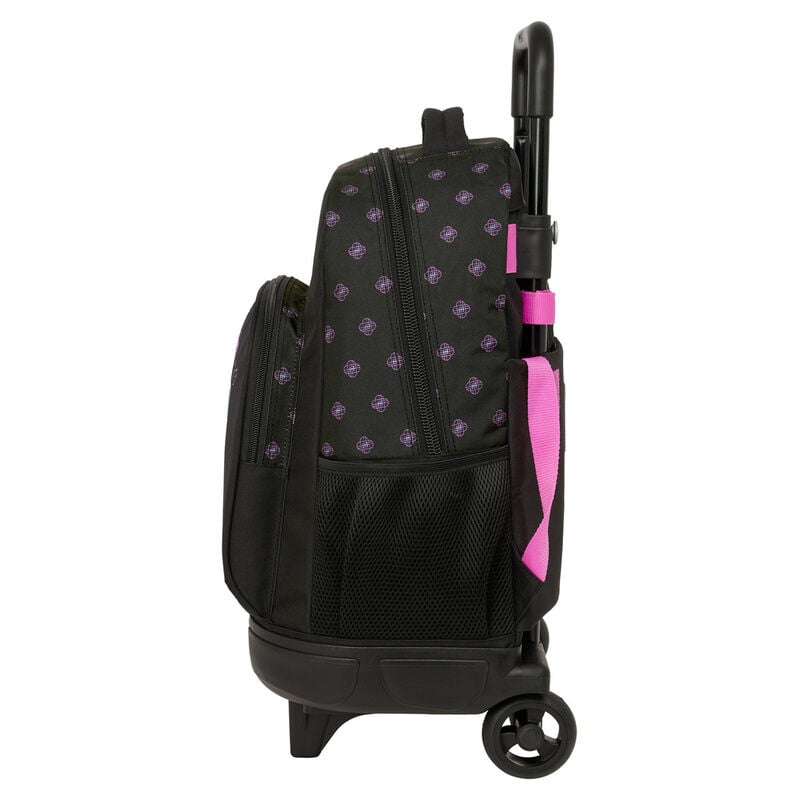 Trolley mochila negro KPOP Demon Hunters SAFTA con ruedas y asa extraíble - 3