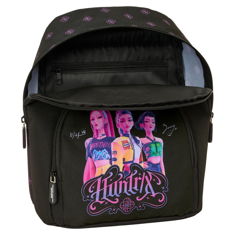 Mochila negra y rosa Kpop Demon Hunters SAFTA - 4