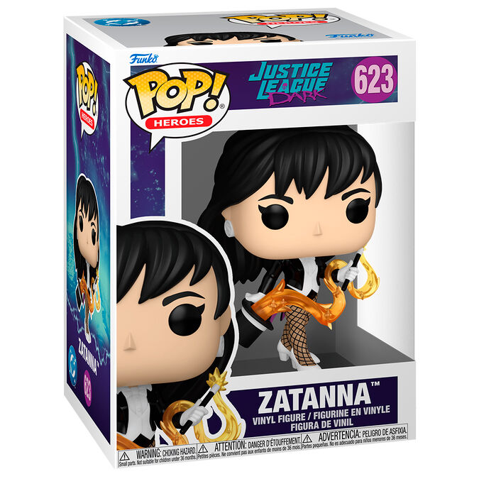 Figura Funko POP! de Zatanna de Justice League Dark con efecto naranja - 2