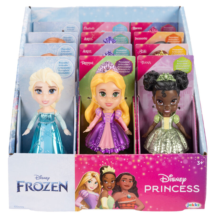 Mini muñecas Princesas Disney de 7 cm en surtido - 2