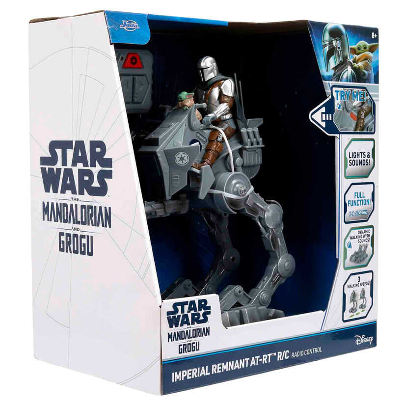 Vehículo radio control AT-RT Walker de Star Wars con Mandaloriano y Grogu - 2