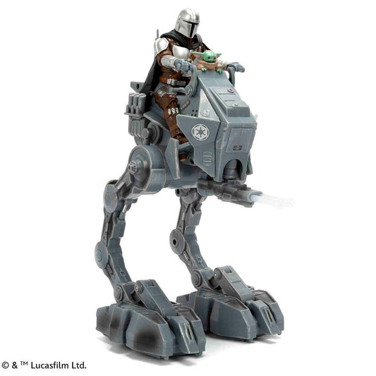 Vehículo radio control AT-RT Walker de Star Wars con Mandaloriano y Grogu - 5