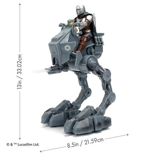 Vehículo radio control AT-RT Walker de Star Wars con Mandaloriano y Grogu - 6
