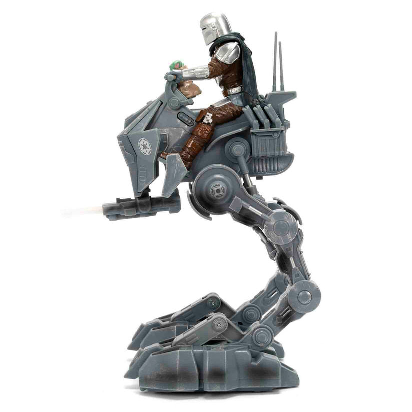 Vehículo radio control AT-RT Walker de Star Wars con Mandaloriano y Grogu - 10
