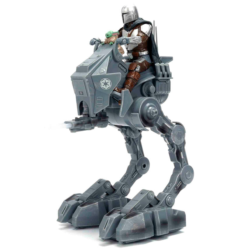 Vehículo radio control AT-RT Walker de Star Wars con Mandaloriano y Grogu - 12